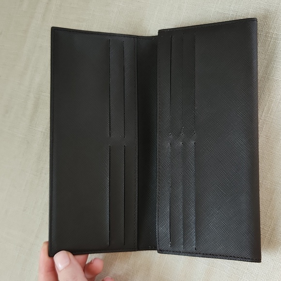 DUNHILL leather slim coat wallet unisex New condition - Picture 7 of 10